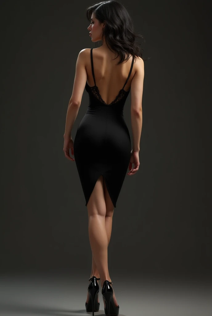 High heels, Pencil Skirt, (Stand with your feet apart:1.9), sex from behind, Huge Ass, Show your butt sticking out, Beautiful Secretary