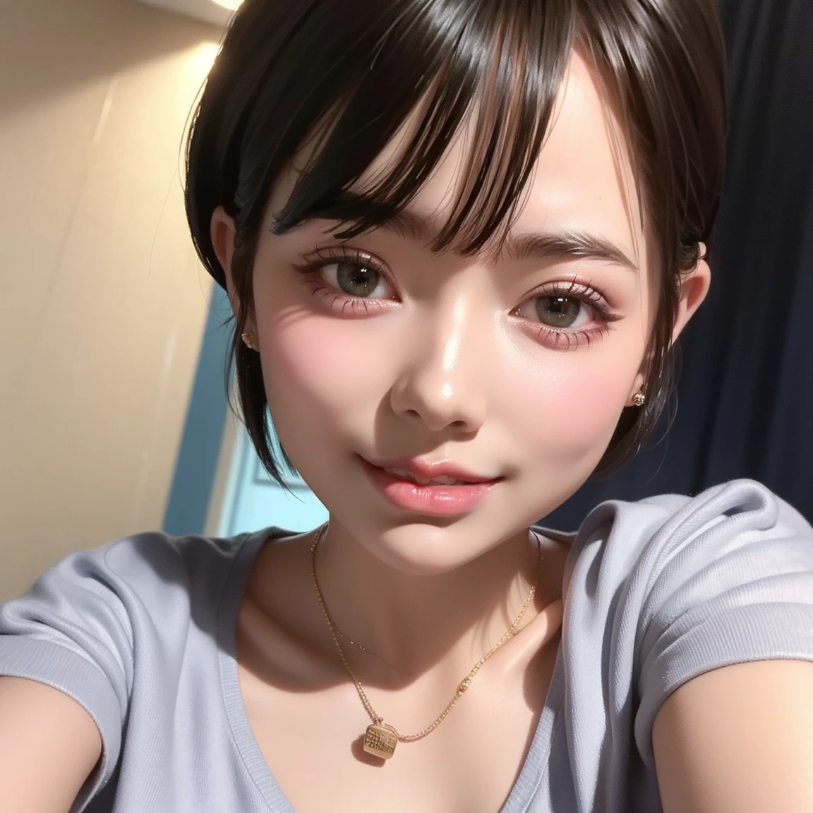 Tabletop, Highest quality, figure, Very detailed, In detail, Highest Resolution, 8,000 people Wallpaper, Fully dynamic configuration, Beautiful and delicate eyes, bikini, Medium Short Hair, Large Breasts, Natural color lip, random and sexy poses,random、(8,000 people, Ultra A High Resolution, Highest quality, Tabletop:1.2),(1:1.2)、(avert your eyes)、8,000 people、Japanese girl raw々new portrait、Realistic、Ultra A High Resolution、Highest quality、 (Big Breasts, Split:1.2),((Swimsuit :1.4))、break (Natural skin texture、Detailed skin、Surrealism、Extremely clear)、Intricate details、Depth of written boundary、Korean Idol、Nogizaka Idol、Aiming to become a gravure idol、Actress Model Poses