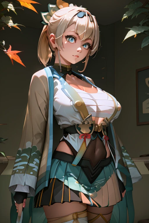 (NSTDA.:1.2), (10, beste-Qualit, master-piece: 1.4), ultra-high resolution, (lifelike, photorealistic portrait: 1.48), 25 years old, Cute Girl, Famous Japanese actors, oversized breasts, Blue Eyes, Head tilt, cowboy shot, from the front,My favorite cat ears, looking at the audience, expressionless, Beautiful lake, Zeiss 150mm F/ 2.8 Hasselblad, In Japanese shrines, Whole body, foot, Ultra-Wide Angle