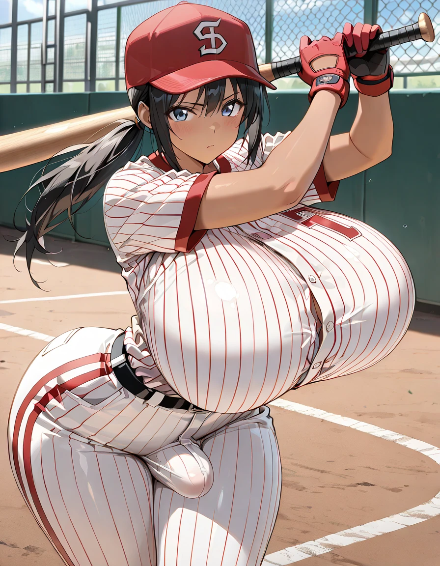 Score_9, score_8_up, score_7_up, score_6_up, score_5_up, score_4_up, source_anime, solo, 1girl, cute students, young female, sagging gigantic huge breasts, wide hips, thick thighs, huge areolae, areola slip, black areolae, dark nipples, sideview, detailed eyes, brown eyes, looking at viewer, baseball uniform, sleeveless, ahegao, orgasm, collarbone, head tilt, showing hairy stomach hair, hairy stomach hair, showing armpit, hairy armpit hair, bukkake, cum shot on armpit, sperm, having sex with boy, Japanese, hentai, crowded, baseball field, having sex, sex from behind, side view, side angle, spreading legs, hand behind the head, fecundation mark, raping atmosphere, tanned skin, rape, penis, sweating