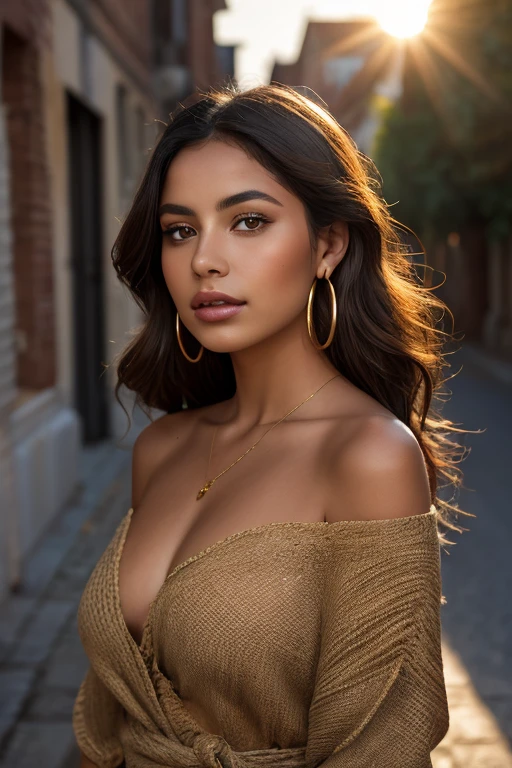 photography of 2 stunning girl, in the city, wearing black skirt, enjoying, girl, summer, hot girl, (((medium bust))), brunette hair, long_hair, looks into the camera, symmetrical face, photorealistic, photography, spectacular lighting,, gorgeous, cleavage, western, (masterpice), best quality, high resolution, extremely detailed, skin with pores, blurred background, depth of field, cinematic lighting, Moroccan girl, Brunnete,