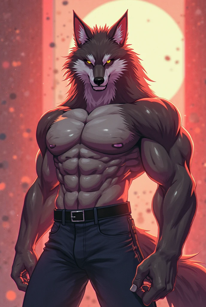 blaidd, in partial shadows, 4k, high resolution, best quality, perfect colors, perfect shadows, perfect lighting, posted on e621, furry body, solo, male, masculine, (very muscular, buff, heavyweight, strong body:1.6), correct anatomy, (photorealistic fur, detailed fur, epic, masterpiece:1.2), (black nipples:1.2), (modern city background, starry sky, night, cold), (by Taran Fiddler, by Chunie, by Traver009, by wfa:1.1), (detailed eyes, blue eyes:1.2), (full body:1.1), (strong posture:1.5), (large scars on body, scars on face:1.1), (visible breath:1.5), (veins, vascular:1.7), messy fur, gruff, (grinding bulge on chair:1.6), (shirtless:1.5), (board shorts:1.5), (sneakers:1.5), (detailed hands:1.7), (defined muscles:1.5), (detailed erected bulge:1.5)