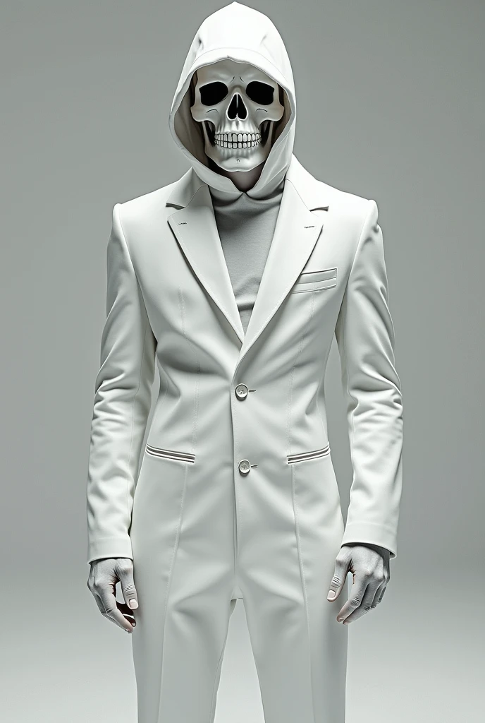Full 4k natural skull alien minimalist
