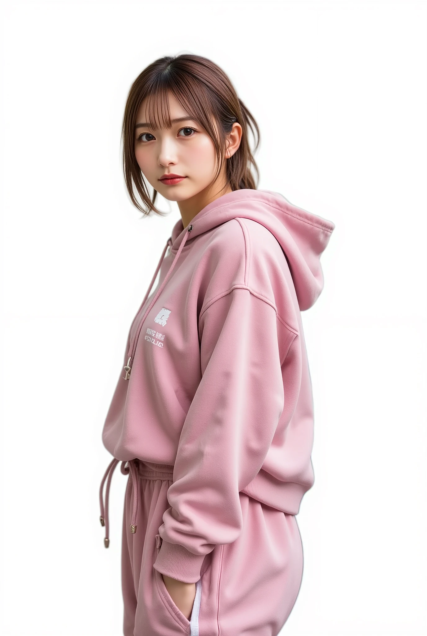 Hamster headgear、female high-school student、kawaii、Muchimuchi、Plump
