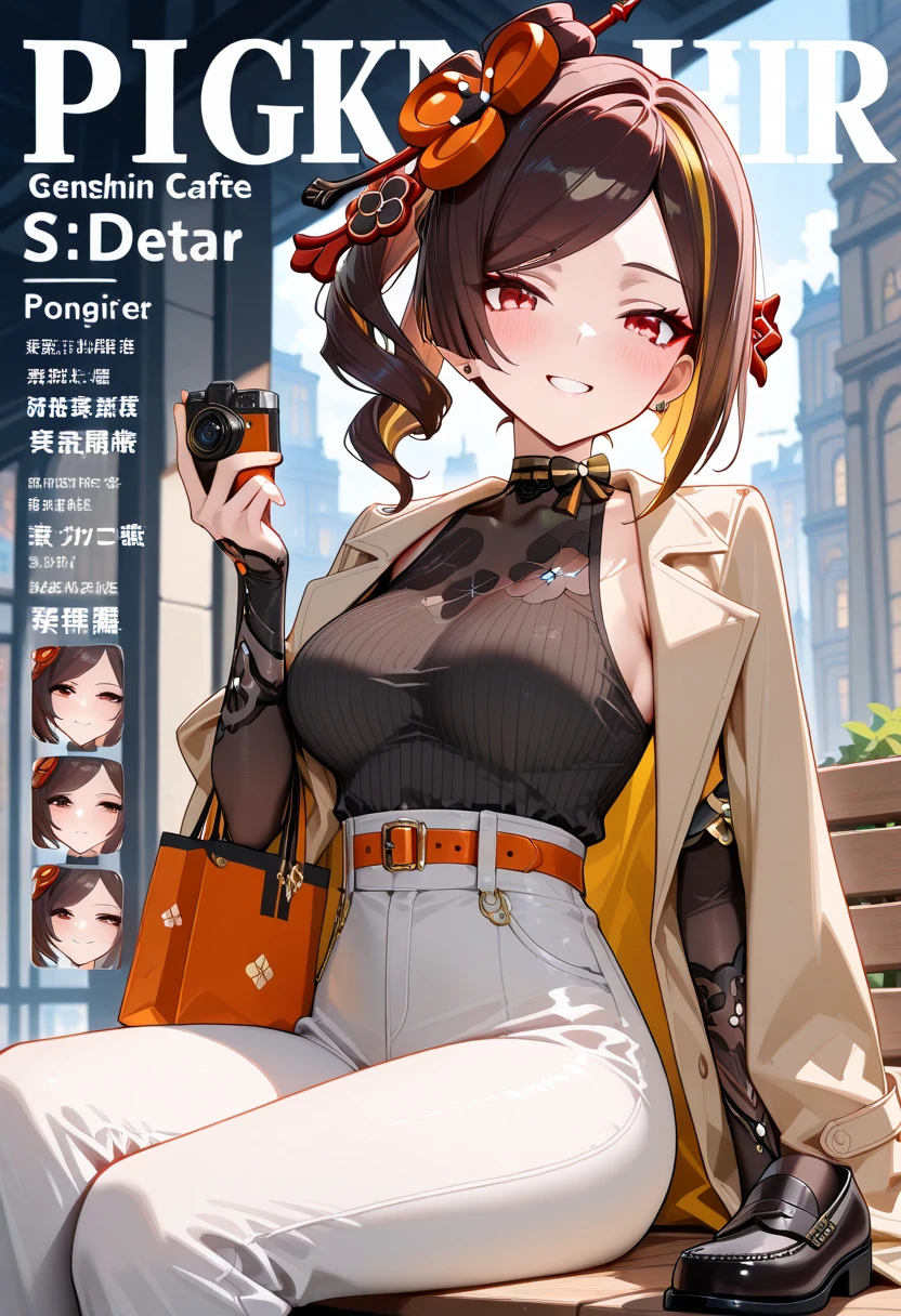 Komi Shuuko,熟女少妇，mature，Fleshy thighs，Comic cover style，Clothes open，Comic title，lovly，Ocean park，Cool 