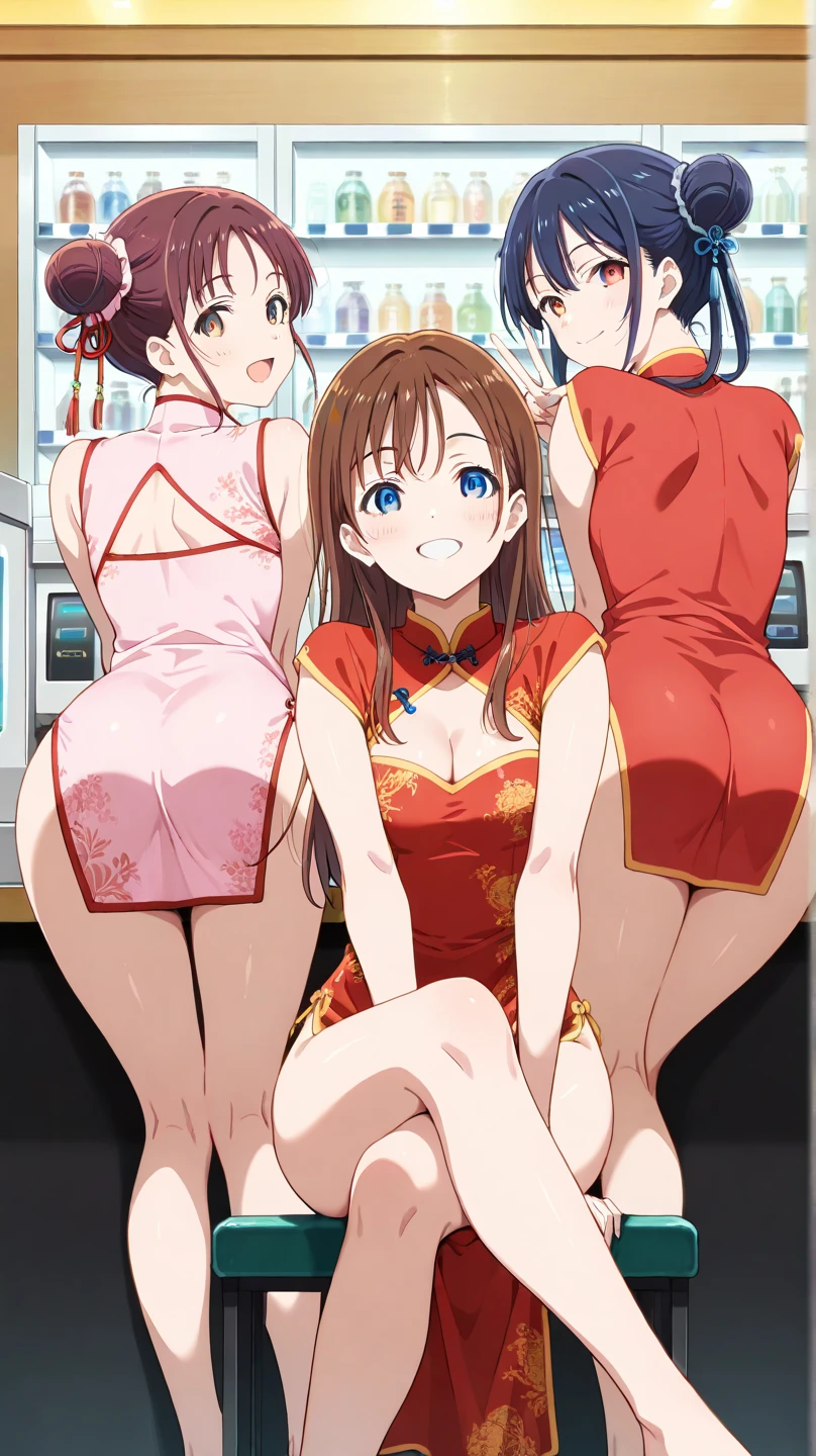Wearing sexy pajamas, robot girlfriend, graceful figure, coquettish, study room, sofa, random enchanting movements, nighttime, lights out, sleepwalking