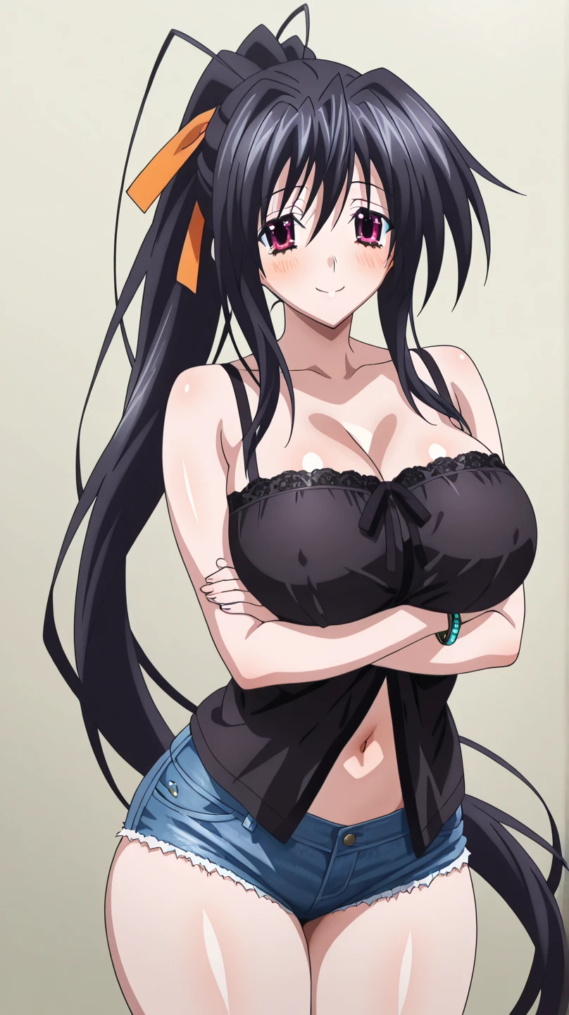 Two Girl,black hair, perfect body,cute,big ,sexy,high school,blue and green eyes,anime
