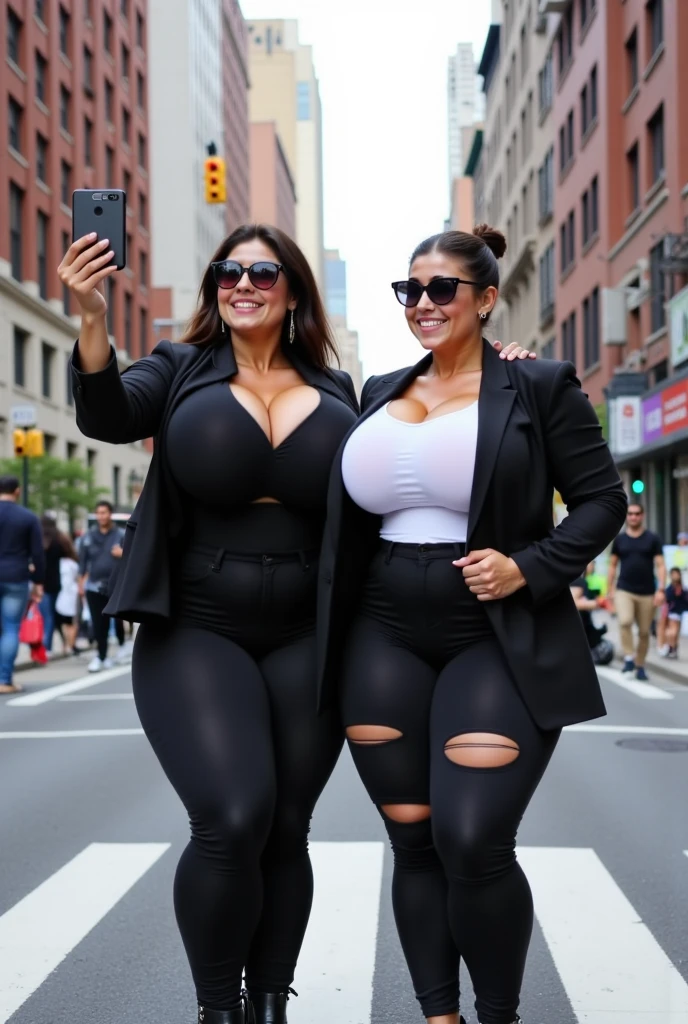 a woman with sexy body and outfit, black hair, walking in the sidewalk, EdobSimpsons