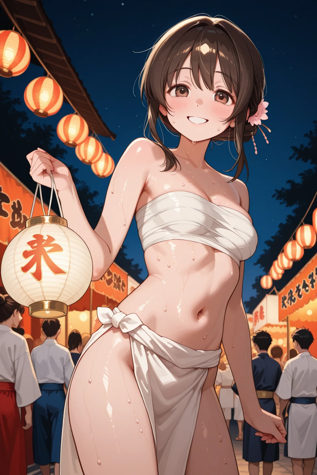 (masterpiece、Highest quality)、(日本のUnsanitary and dim地下街、Night view、Poor Street)、((Naked Women３People and above、tits、Pussy))、(Street lamp、地下へのstage)、(美しいNight view、Dark Hair)、(Showa style、Japan favelas、Old and dirty hot spring town)、(Underground hot spring facilities、stage)、(middle School girls３People and above、Tank top、Panties、smile、fun)、((Unsanitary and dim))、Shady Red Light District、shaved ice、Sale of drinks、(stage、Everyone is having fun bathing)、smile、Happy schoolchildren、Perfect ???????