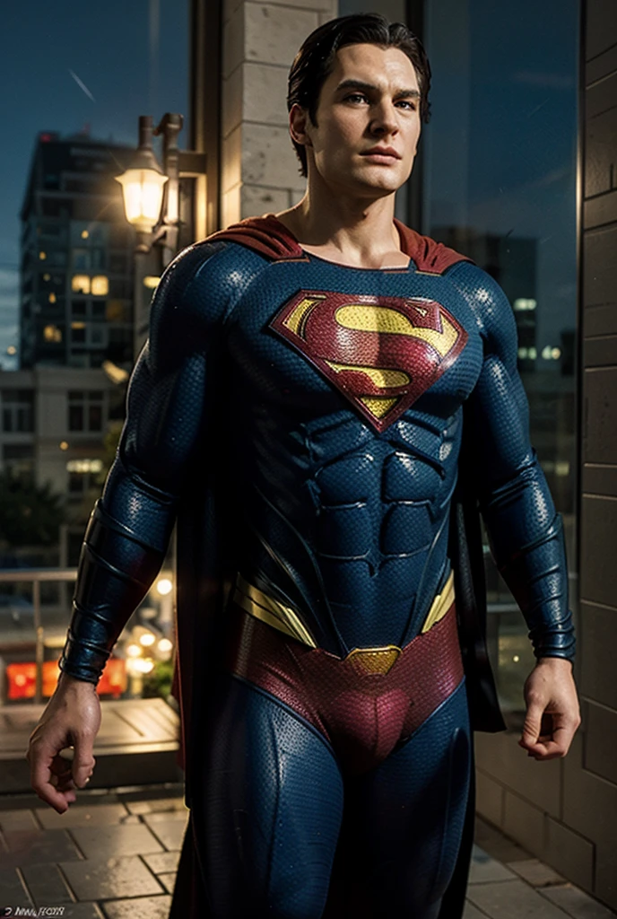 superhero boy in the month atmosphere july attractive ambient