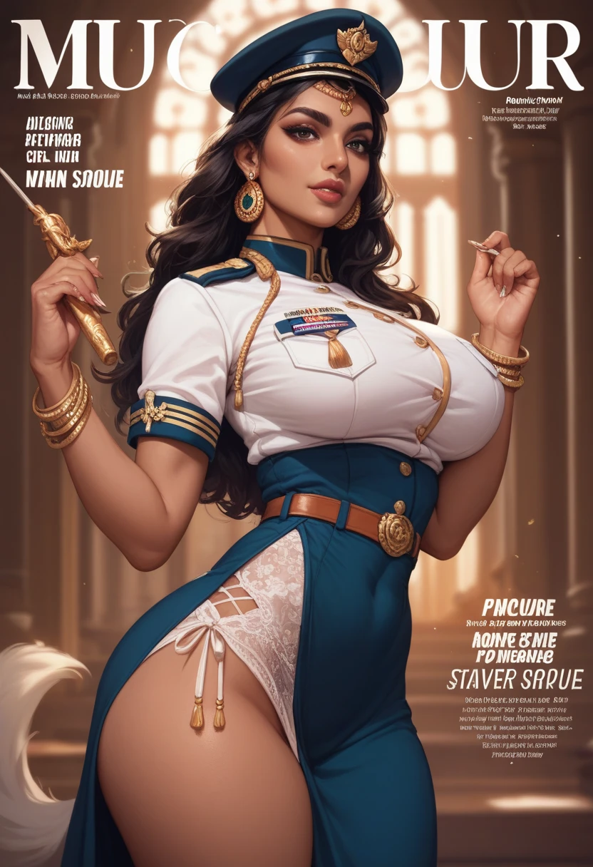 Browsing Caution,Sensual, Long blonde hair, Thick thighs, 8k, 4K, Highest quality, (High resolution:1.6), Cute anime face, Noise Reduction, (Sparkling Blue Eyes, A kind smile:1.3, Kind eyes:1.3)、Recall:1.4, Toned Abs, Muscular arms, Muscular legs, Young Face, Anime Eyes, Sophitia Alexandra、looking back over the shoulder、(SFW Giant:1.9)、(Beautiful Nose:1.5)、Long tights、Knee-high boots、(garter belt:1.5)、Beautiful Hands、Beautiful fingers、(High cut thong:1.5)、