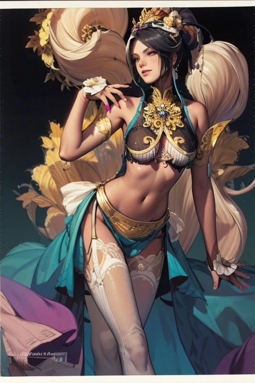 Mujer arafed con un pecho grande sentada en una silla con un paraguas., Hermosa y seductora mujer de anime, extremely detailed Artgerm, Artgerm. Anime illustration, style of Artgerm, style Artgerm, Artgerm and rossdraws, Artgerm style, Artgerm and ruan jia, WLOP | Artgerm