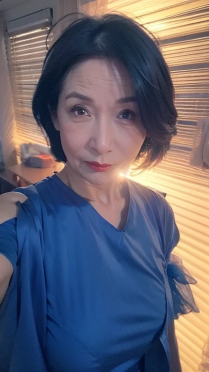 ((best quality, 8k, masterpiece :1.3)), Be focused :1.2, Beautiful woman，Have a perfect body :1.4, Lean abdominal muscles :1.2, ((Layered Hairstyle, Large Breasts :1.2)), (wet White Button-Down Shirt :1.1), (rain, street:1.2), wet :1.5, Highly detailed face and skin texture, Delicateeyes, Double eyelids