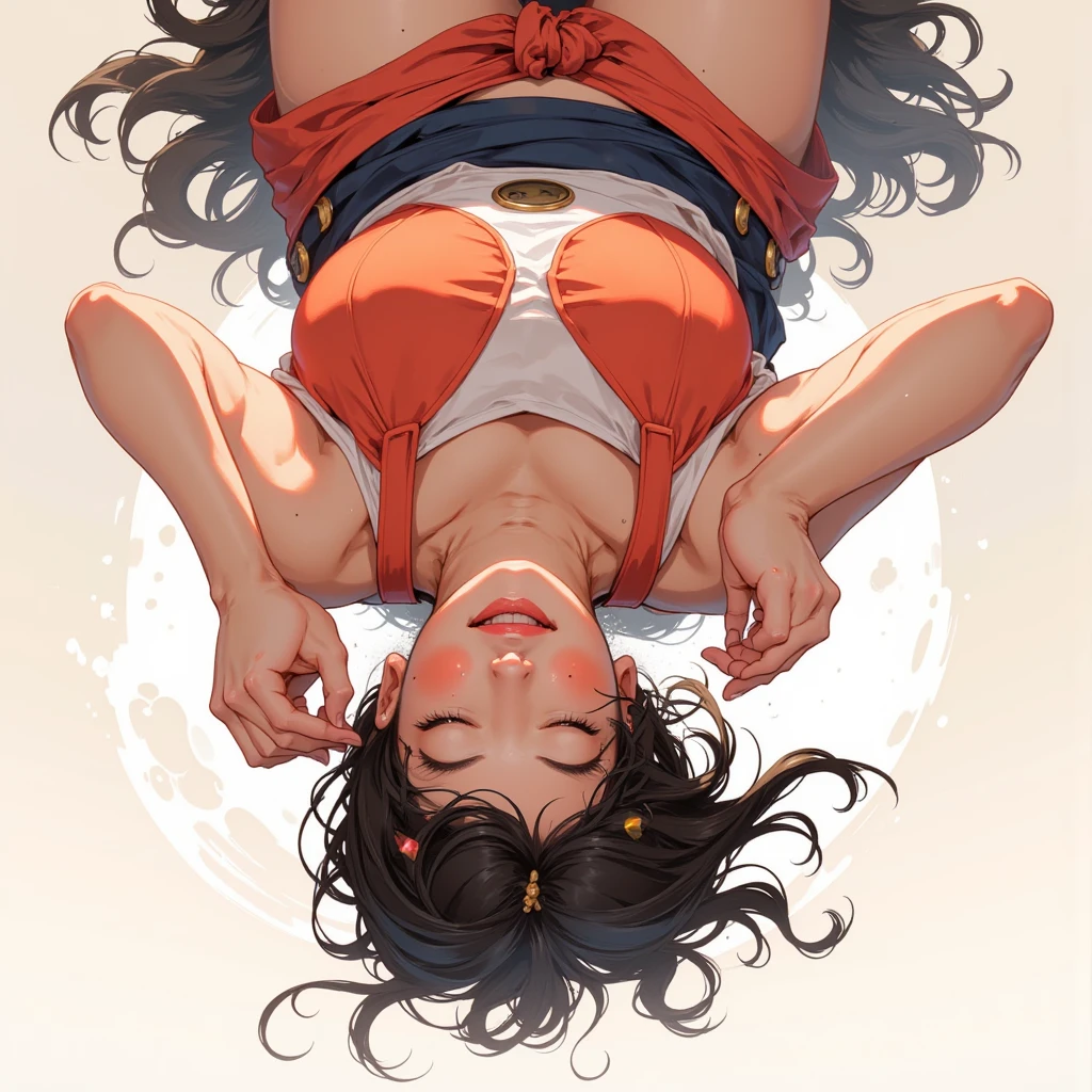 Yuho Ashibe, Art Frahm, Hajime Sorayama, Yukari Ichiko, Jurgen Ziewe, Naoyuki Kato, Paul Youll, Surrealism Mysterious Weird Fantastic Fantasy Sci-Fi, Japanese Anime, Miniskirt Beautiful Girl Diving on Mars in the Midday, perfect voluminous body, Beautiful Angel of the Space Colony, detailed masterpiece perspectives bird’s eye views 