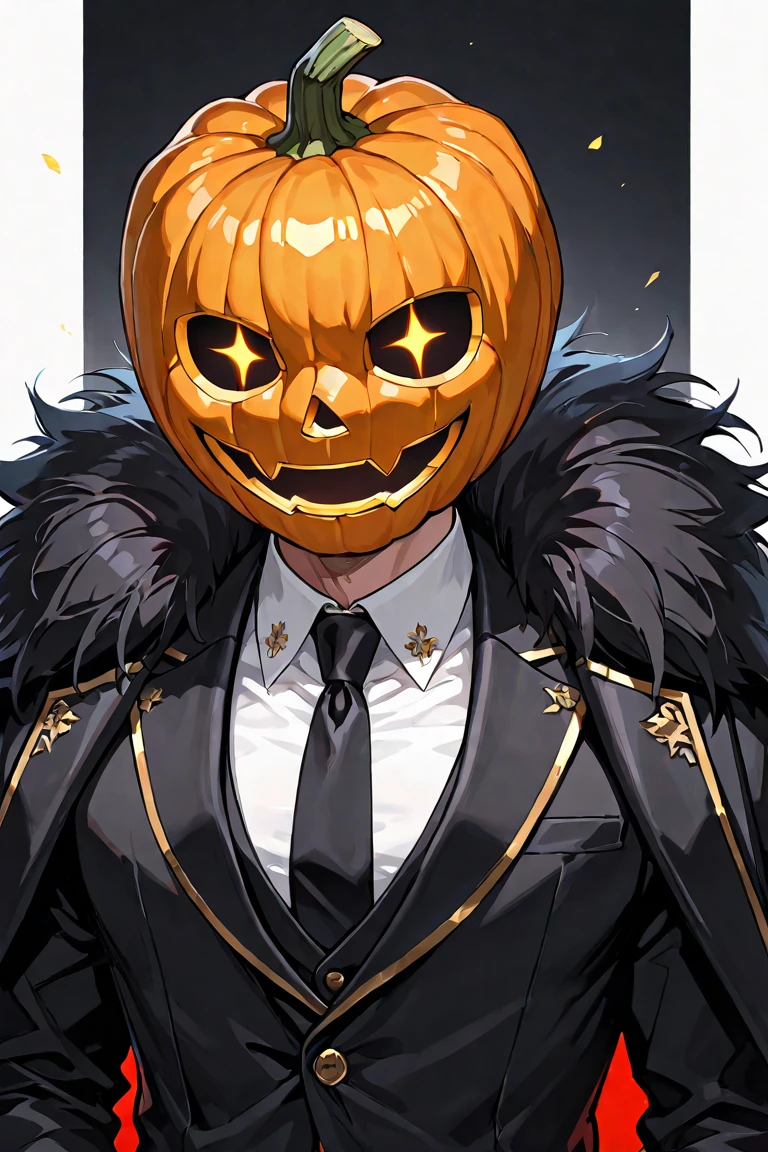 nsfw, (High resolution, best quality, masterpiece, high detailed),
(((pumpkin Head))), ((man with pumpkin head)), (musclegut:0.8), Male, (human body), (dark skin:1.8), glowing eyes, (Big penis, Large penis:1.2),
((((Sweaty)))), ((angry)), ((blush)), (tentacle sex, Tentacle bondage, tentacle bdsm, Tentacle:1.7),
((((He's wearing a suit)))),
night, ((Cemetery at night)), (halloween), (solo), (from below:1.5),
(cum, cum everywhere, excessive cum, cum on body, cum on face, cum on penis,:1.2) (dutch angle:1.2)
