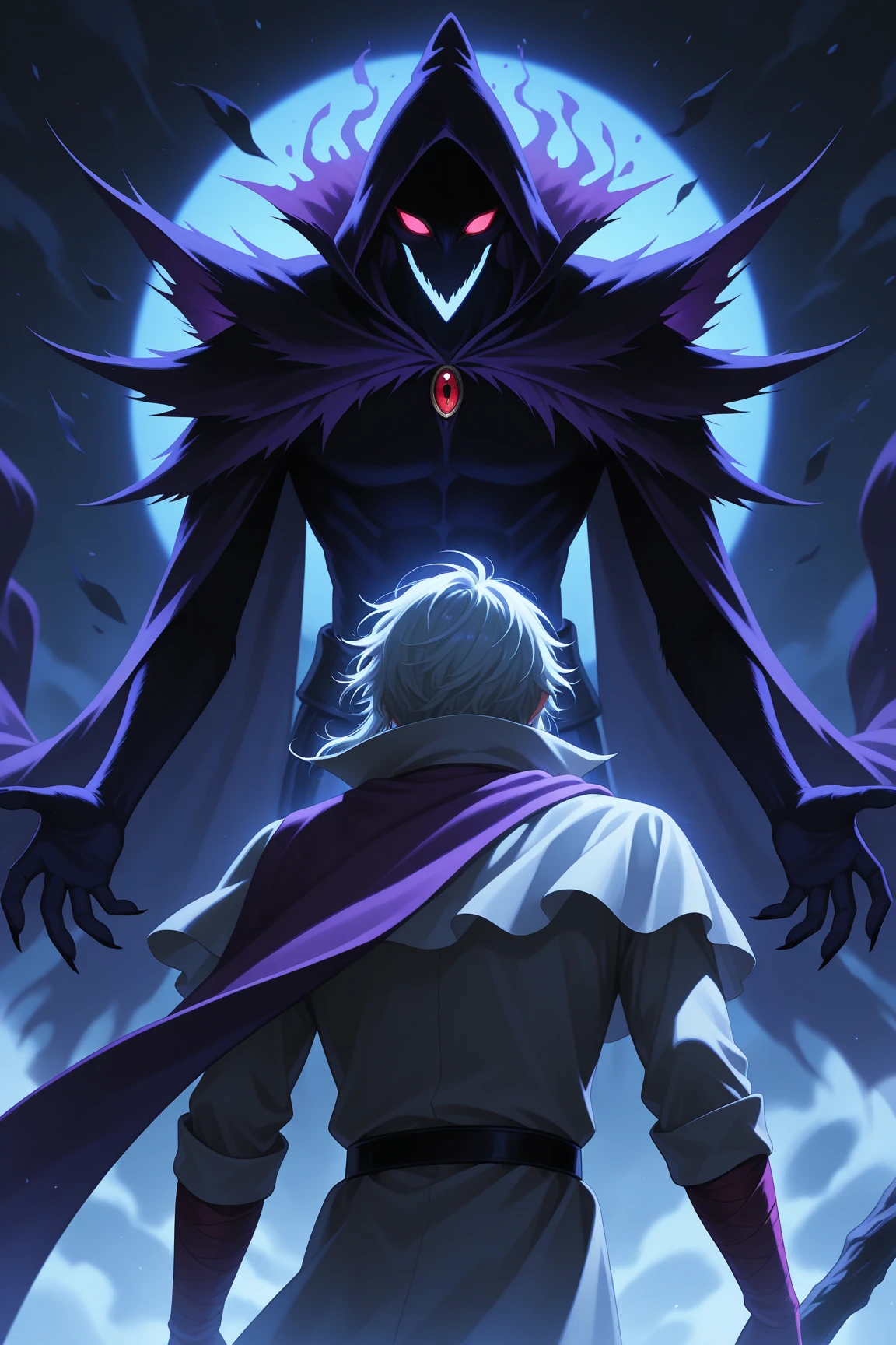 "Geistergeschichte, girl"
She's the weird story, That you've heard, Male einen Geist, Who dances in the moonlight and casts mysterious shadows.