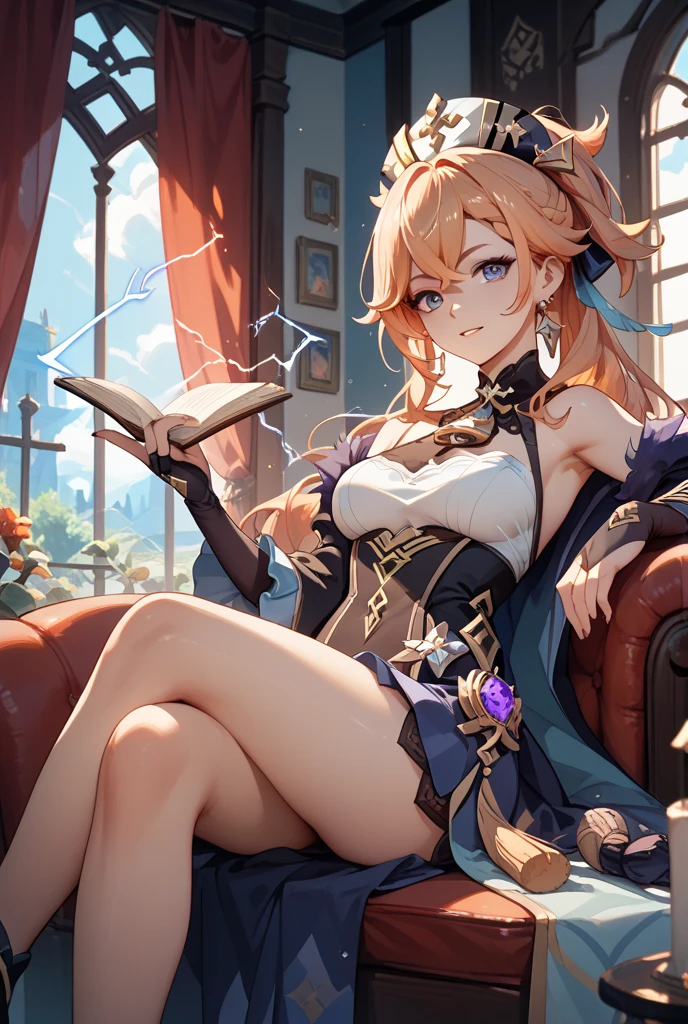 (Masterpiece, Best quality, Extremely detailed CG, Beautiful detailed eyes, Ultra-detailed, Intricate details:1.2), 8K wallpaper, elaborate features,
(1girll, Solo:1.4), Long hair, Striped hair, elf,Halo, view the viewer, Blue eyes, earring, Panties, ankle bracelets, Large breasts, Arcane, necklace,the wall,
Blue Flame, feater, Bird,Magic surrounds,wands, Magic Ball, book,The pages of the book flew all over the sky,Magical Circle,incantation, Night, Dark