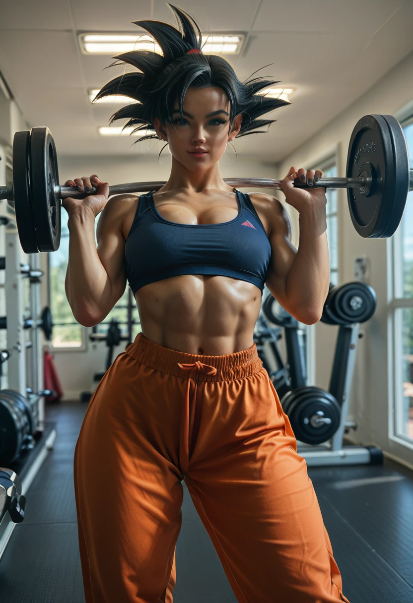 A Dragon ball type character with a lot of strength