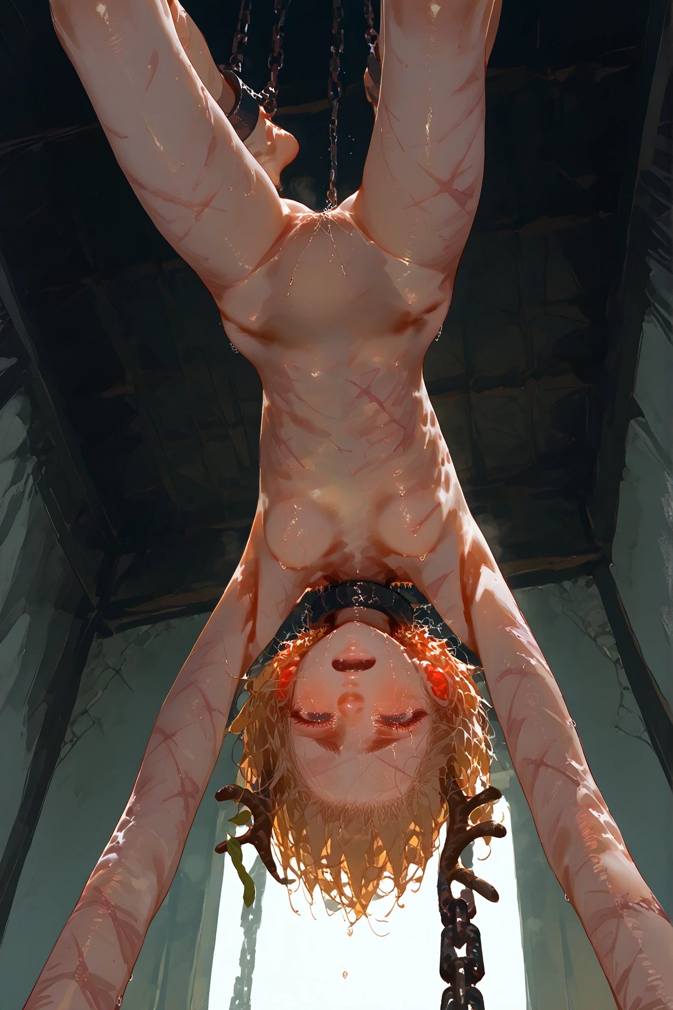 masterpiece), One girl, Completely naked、Armpit Hair、Blushing、Urinating、Tremendously large nipples、Nipples bigger than thumbs、The biggest nipple in the world、Very large nipples、Erotic squatting、Ahegao、Embarrassing、Big Ass、Tortoiseshell binding、(((((Accurate human body)))))、Painful expression、low length、、pubic hair、This woman has very thick armpit hair.、Tortoiseshell binding、Inserting a dildo into her vagina and masturbating、Beauty、Women with armpit hair、Saggy breasts、Big Tits、urination、Chubby、orgasm、Climax、Brown nipples、cute、Looking up、whole body、Dirty pervert、Sexy、Red cheeks、
