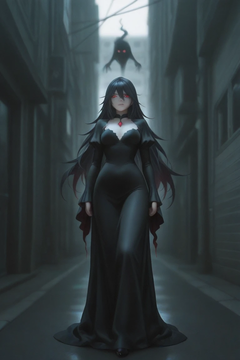(best quality,4k,8k,highres,masterpiece:1.2),ultra-detailed,(realistic,photorealistic,photo-realistic:1.37),sith korean girl, gothic,1woman,dark town,red eyes,dark ambient,low saturation,anime style,pale skin,long flowing hair,gothic clothing,silhouette,surreal background,mysterious atmosphere,intense emotions,melancholic expression,lens flare,dramatic shadows,symbolic elements,heavy makeup,pale and dark colors,misty fog,ethereal beauty,subtle texture, dark makeup , full body, wicked smile, seductive witch, piercing all over the face
