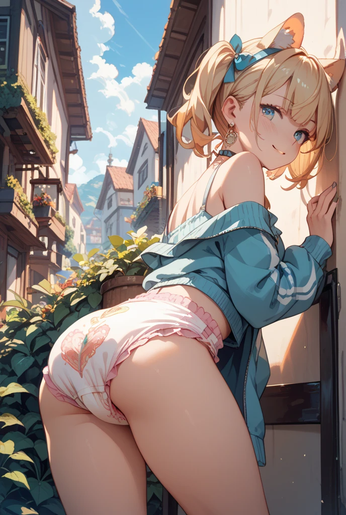 NSFW,(pale illustration,anime illustrations:1.2),(masterpiece, highest quality, so beautiful, Super detailed),textured skin, high details,8k,gleaming skin,pale outline
(hachimiya meguru, idolmaster:1.2),gold hair,
1 girl,middle breasts,shorty,happy smile,
nude,fishnet pantyhose,standing,
full body,from front,white and clean bedroom
