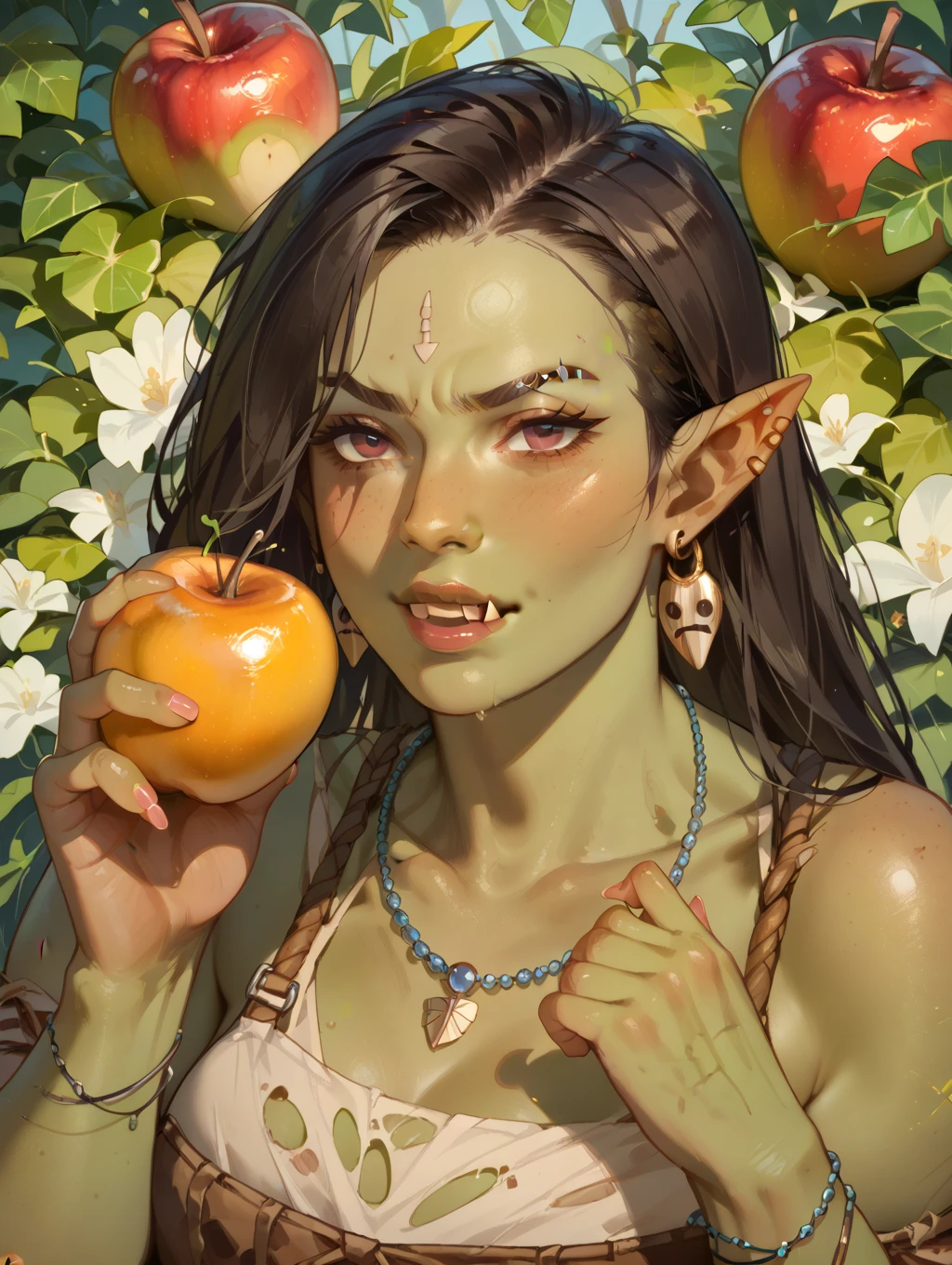 <lora:Candy goreLTE:1> cndyg0re, gore, goo, sliced limbs, intestines, fruit, limes, citrus, cutesy, smiling, colorful background, long hair,, high quality, high resolution, hd wallpaper, detailed background, best quality,4k,8k,highres,masterpiece),HDR,