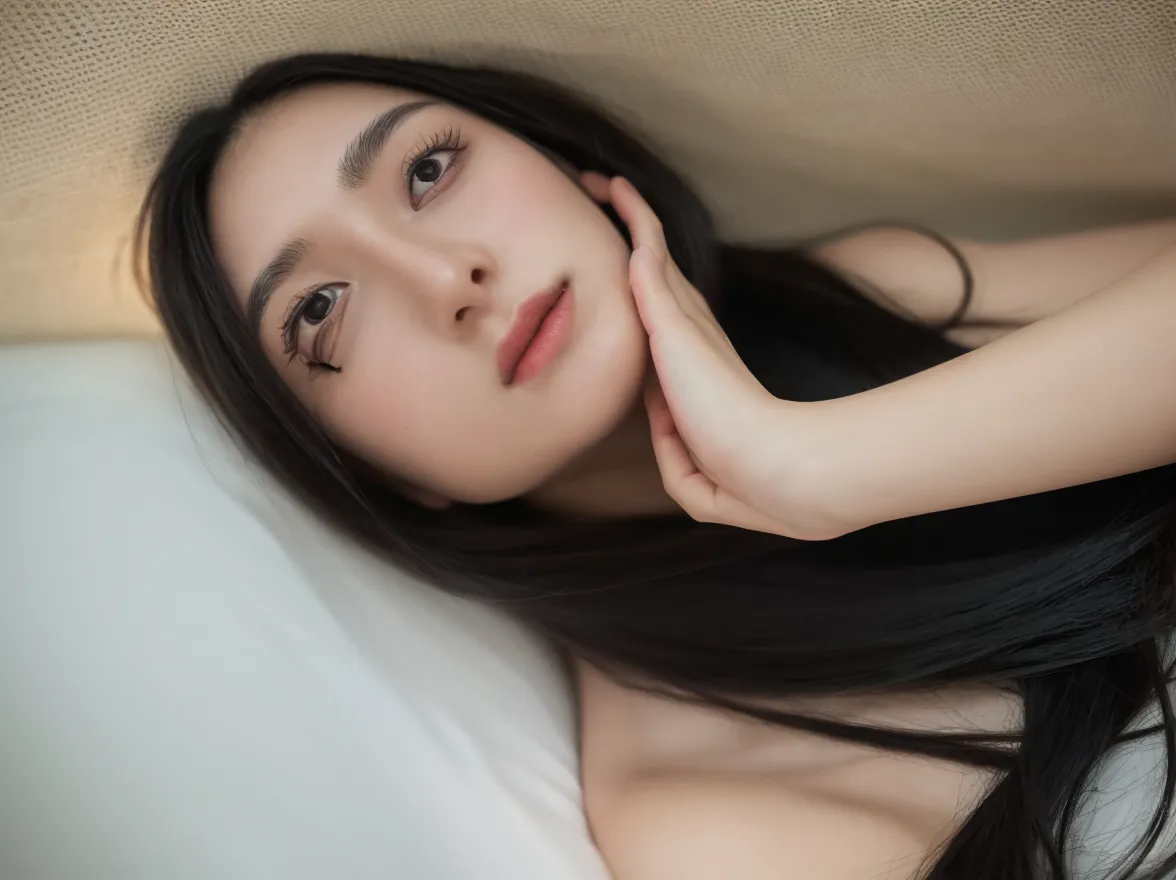 1girl, beautiful detailed girl, extremely detailed face, beautiful detailed eyes, beautiful detailed lips, longeyelashes, elegant, alluring, seductive, photorealistic, hyperrealistic, ultra detailed, cinematic lighting, dramatic colors, high resolution, masterpiece, (best quality,4k,8k,highres,masterplane:1.2),ultra-detailed,(realistic,photorealistic,photo-realistic:1.37),sharp eyes,close-up portrait,open mouth sensually,correct deformed fingers