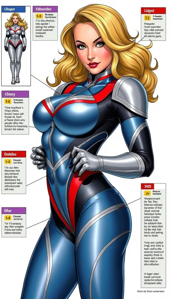 ((masterpiece)),(((best quality))), ((character design sheet:1.4)), ((full body view)) illustration,1girl, muscular, ((business suit:1.5)), bubbles, (((Womens Pompadour hairstyle:1.4))), ((light blonde hair:1.4)), blue suit ((detailed face:1.4)) ((gigantic breasts:1.6)), (latex pants), ((cleavage)), beautiful woman, shiny skin, (thick legs), scribbles and marks, rough sketches, pose, 8k,16k, (simple background, white background: 1.3)