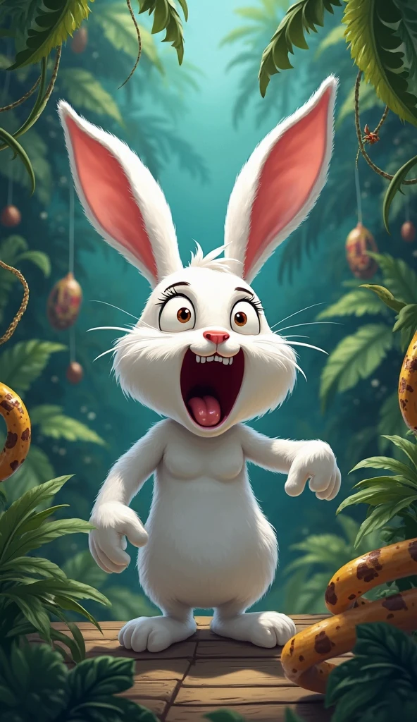 Yellow rabbit speaking:bro i was with carlo for calaca bro I was melting