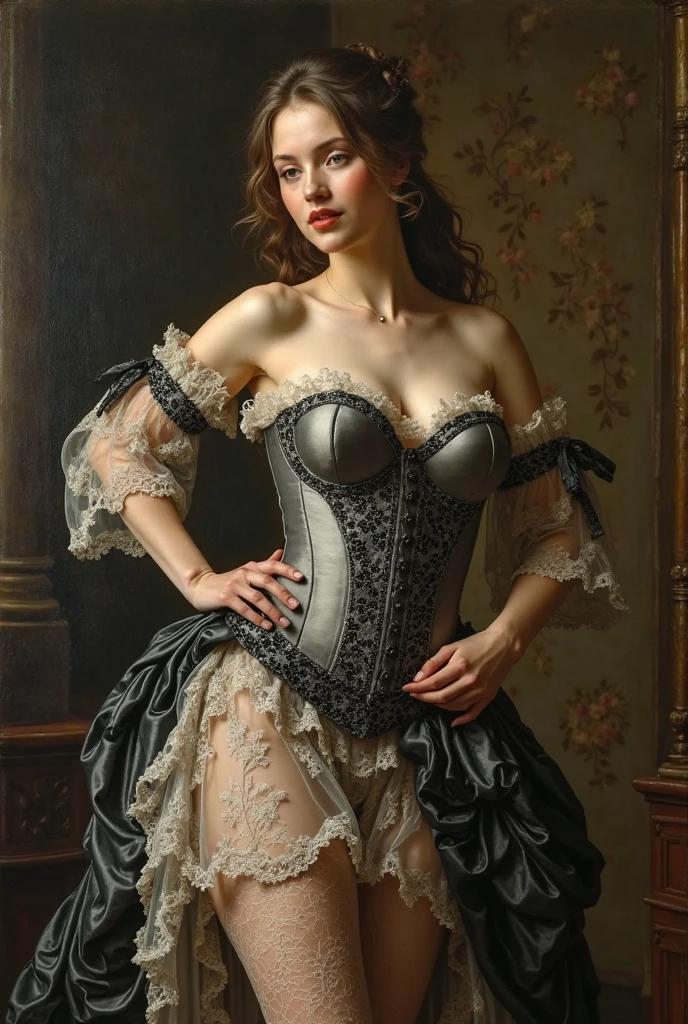 Black corset,束缚、(A room in a hotel)、full body Esbian、((top-quality、8K、masterpiece:1.3))、Crisp focus:1.2、Beautiful woman with perfect body shape:1.4、Slender Abs:1.2、((layers-Cut、Colossal tits:1.2))、(Sateen、Street:1.2)、a wet body:1.5、Highly detailed facial and skin texture、A detailed eye、Bery short hair,BD ticker again,Slave,rubber、A dark-haired、Provocative poses and facial expressions,japanes:1.9