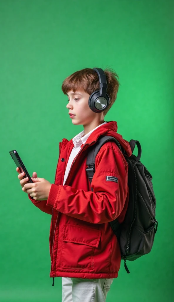 WHITE BOY WITH TELESCOPE