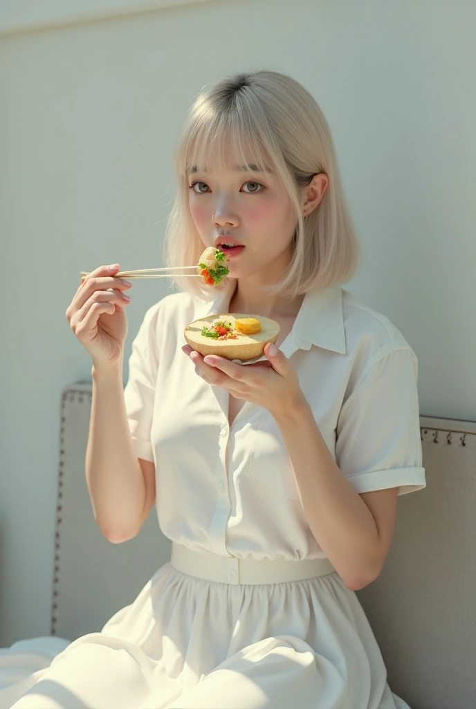Bowl Cut Blonde Small