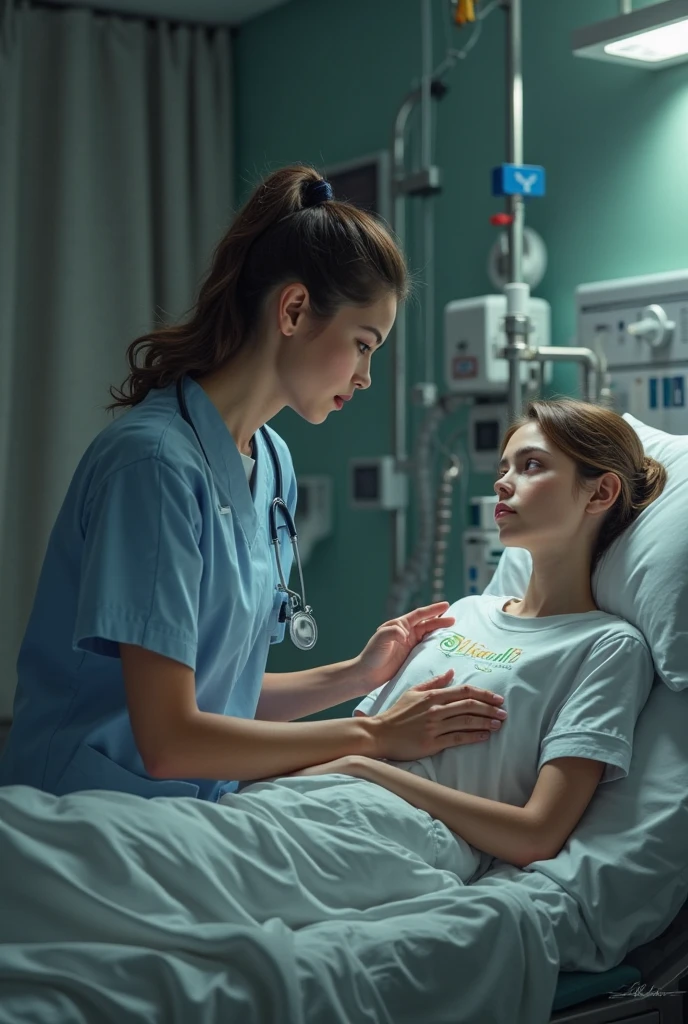 A counselor helps a depressed patient