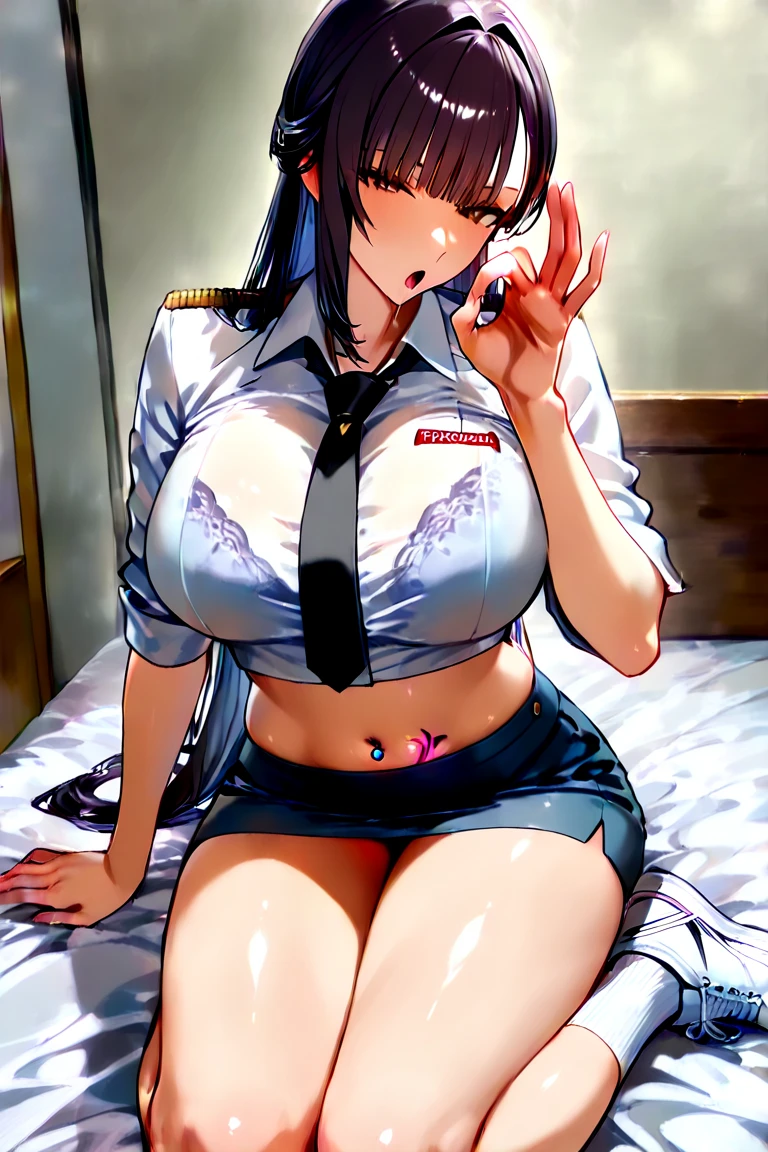 Yuka Kashino、Yamato Nadeshiko、Elementary school boys and 、Oneshota、Sex、Happy expression、F cup、Sailor suit、Skirt、uniform、bangs、Ample breasts、Pussy、Pink nipples、creampie、Ample breast
