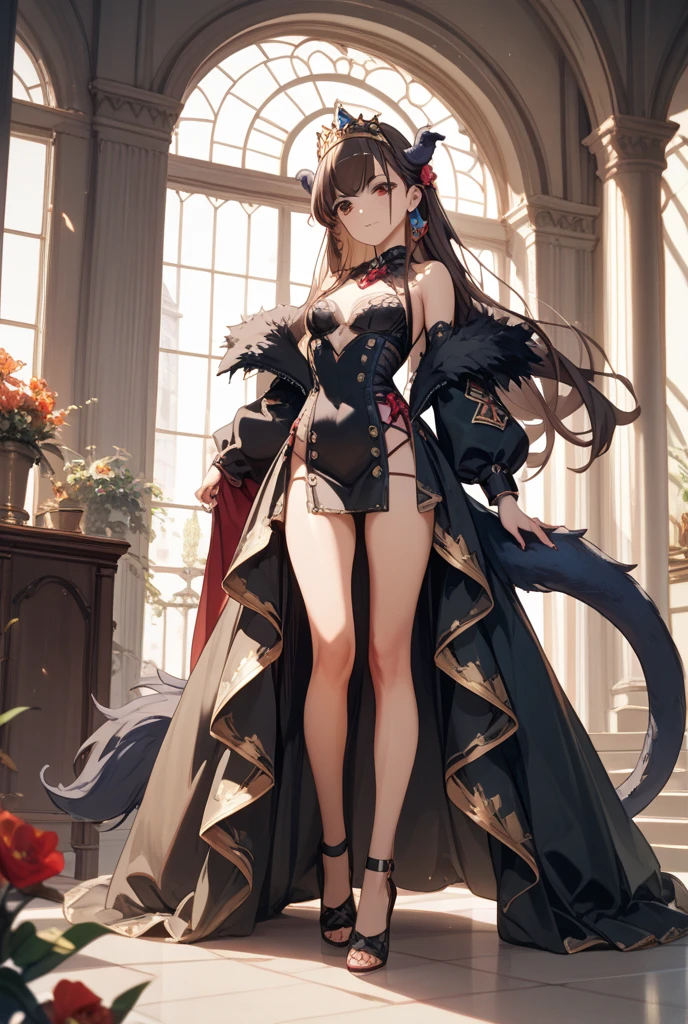(masterpiece, best quality, high resolution:1.3), <lora:YaeMikoFox:0.85> , YaeMikoFox wearing [ballgown|Parrley_armor], <lora:ParrleyGown:0.8>,