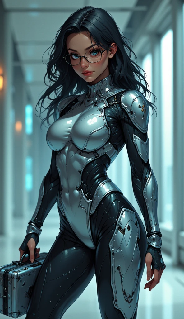 Cinematic, clear facial features and insanely detailed, the image captures the essence of (1 girl), (megan fox:1.25), (latex bodysuit:1.25), (carnage skinless muscle:1.25), (1 super muscular undead skinless succubus with gigantic horns:1.25), (exposed muscles & veins everywhere:1.25), (perfect fingers:1.25) (full body pose:1.25). The color grading is beautifully done, enhancing the overall cinematic feel. Unreal Engine makes her appearance even more mesmerizing. With depth of field (DOF), every detail is focused and accentuated, drawing attention to her eyes and hair. Peak image resolution utilizing super-resolution technology ensures pixel perfection. Cinematic lighting enhances her aura, while anti-aliasing techniques like FXAA and TXAA keep the edges smooth and clean. Adding realism to the muscular bio-mecha succubus , RTX technology enables ray tracing. Additionally, SSAO (Screen Space Ambient Occlusion) gives depth and realism to the scene, the girl's presence even more convincing. In the post-processing and post-production stages, tone mapping enhances the colors, creating a captivating visual experience. The integration of CGI (Computer-Generated Imagery) and VFX (Visual Effects brings out her demonic features seamlessly . Incredible level of detail, with intricate elements meticulously crafted, the artwork hyper maximalist and hyper-realistic. Volumetric effects add depth and dimension, with unparalleled photorealism. 8k resolution rendering ensures super detailed visuals. The volumetric lighting adds a touch of magic, highlighting her beauty and aura in an otherworldly way. High Dynamic Range (HDR) tech makes the colors pop, adding richness to the overall composition. Ultimately, this artwork presents an unreal, yet stunningly real portrayal of an incredibly beautiful bio-mecha succubus girl. The sharp focus ensures that every feature is crisply defined, creating a captivating presence. (girl face:1.45)