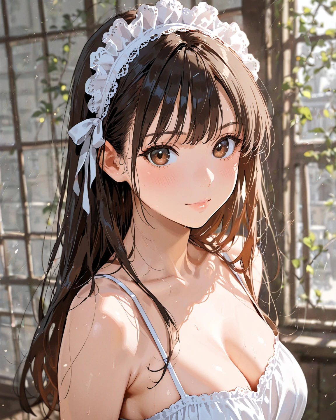 persona 5 art style、Persona 5 Style、Kasumi Yoshizawa、Yoko Asagiri、Full body like、high-level image quality、short-cut、small tits 、Smooth thighs、Patsun、top-quality、The ultra -The high-definition、Fine eyes、Slender legs、Fine and beautiful eyes、a white bikini、stick out buttocks、A dark-haired、