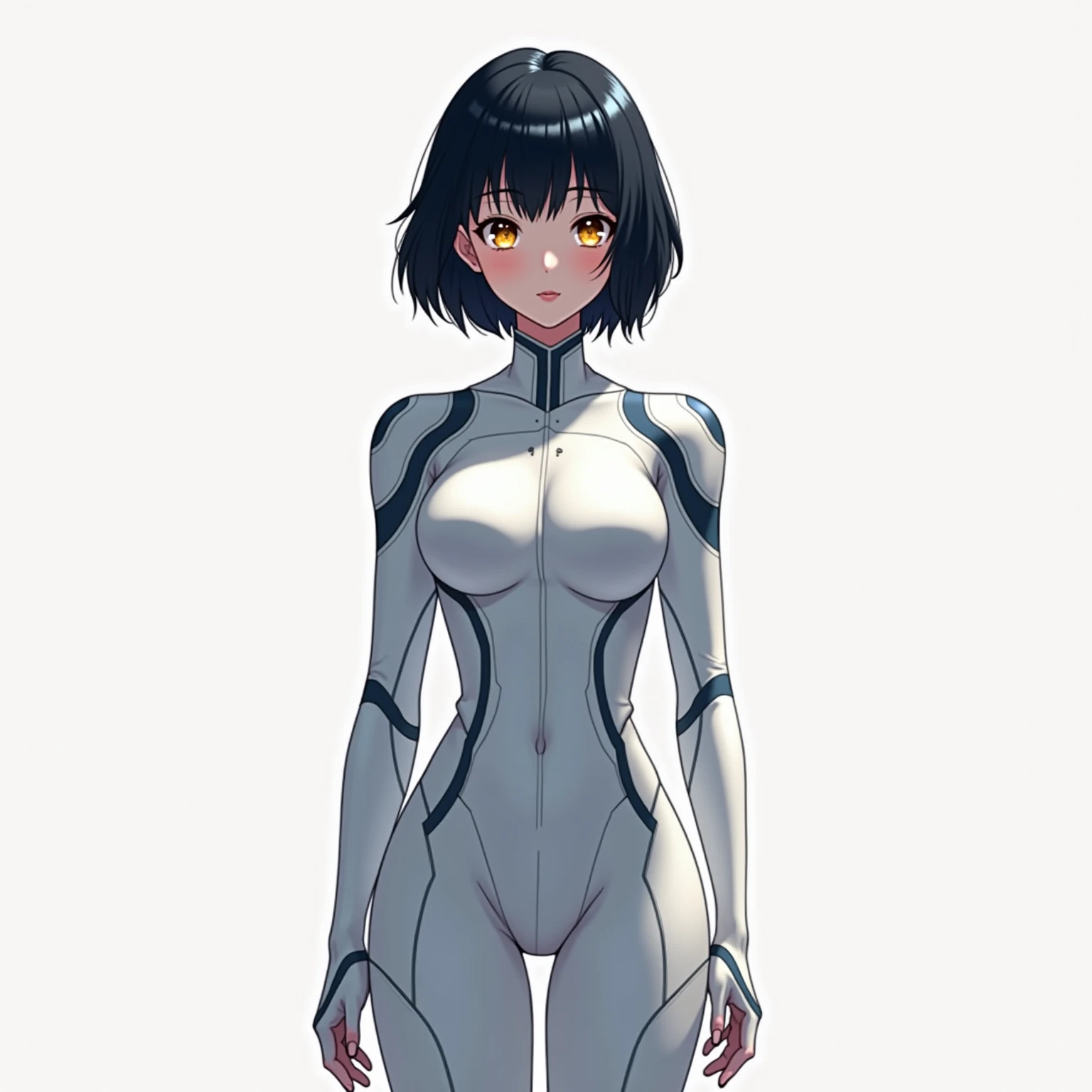 Mini Ghost in the Shell, (Ghost in the Shell), solo, ray tracing, 3D style, 3DMM, ((oses per photo)), ((oses ouch cada foto)), fully body,(Front view),(Costas Issue), (Emist on the left), show flat belly, (((oses per photo))),(very big breastsperfect ass, perfect and symmetrical eyes, (perfect handuturistic sword in hand)), ((short hair)),((Open wizard clothes)),white clothing with textured edges, skin fair, luouchas detalhadas, White thigh-high tights with trim, ouchestido aberto ouch "ouch", Waist slender, big legs, low water, Show legs to the top of the waist, (broken fabric falling over the legs),((open top)),ultra realistic skin, realistic human eyes,ultra realistic skin,((striped shirt)),super sensual suit, colorfully,top with ruffles,(pubis with a lot of volume),(extremely sensual),(very sensual),(((very detailed high level lighting))),(((raytracing))),(((couchstic effect))),(((bodysuit open to the waist)))