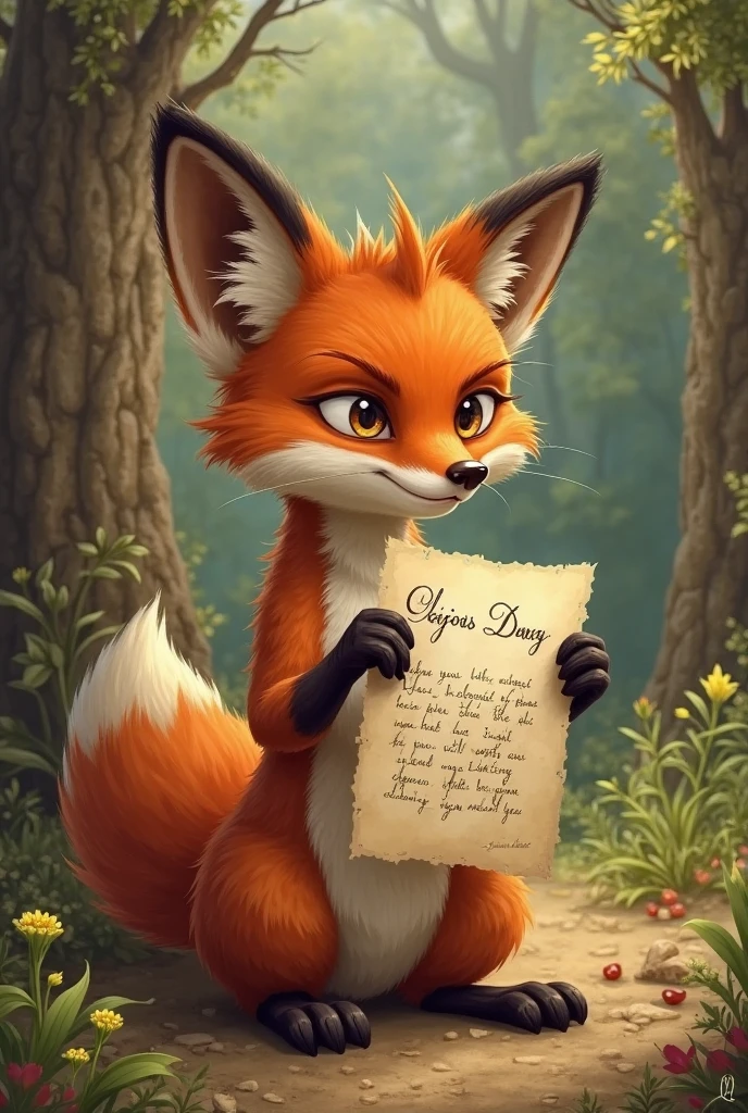 person, Furru Fox, with a beautiful boast
