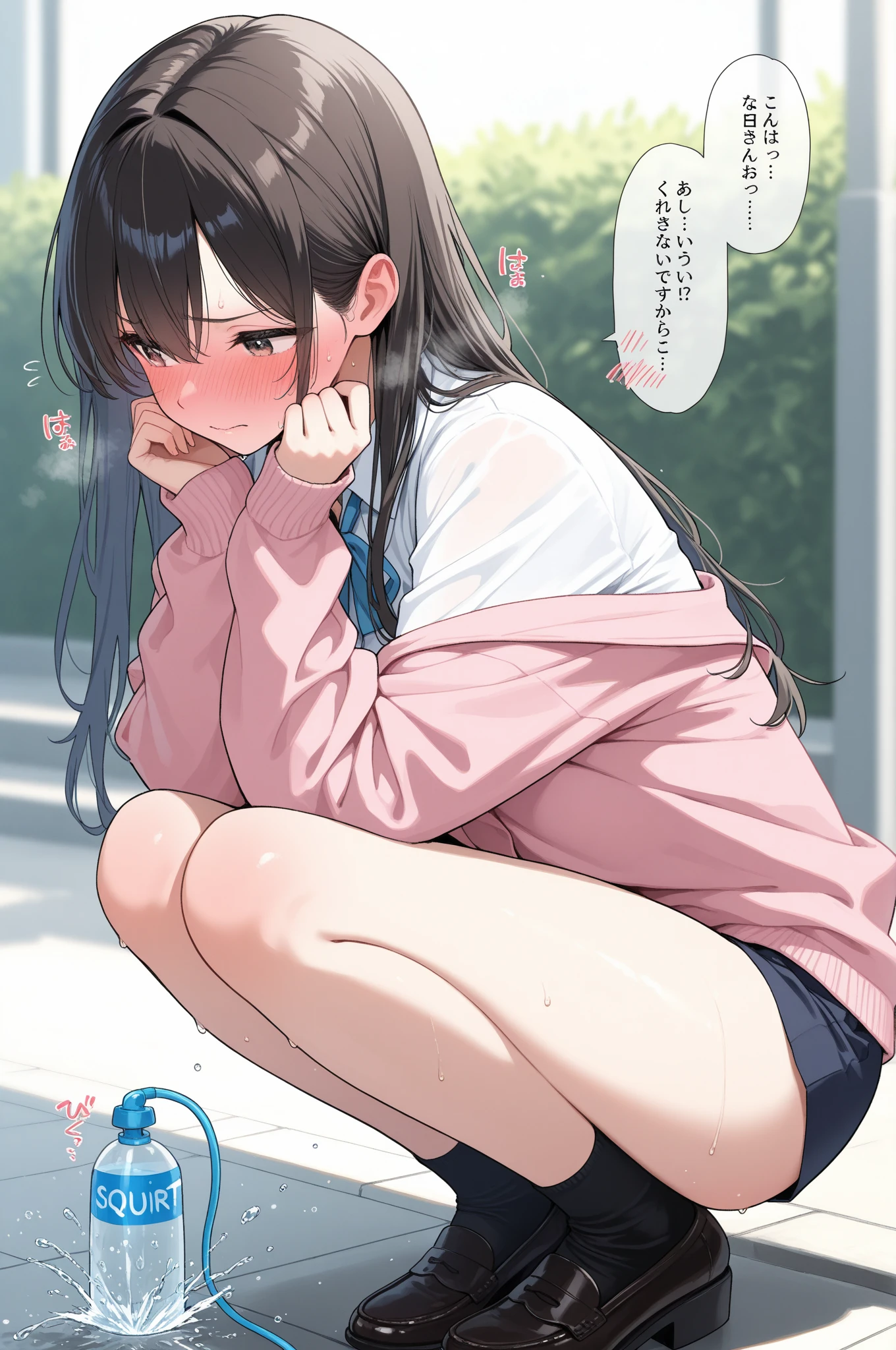 Beautiful thighs、White thighs