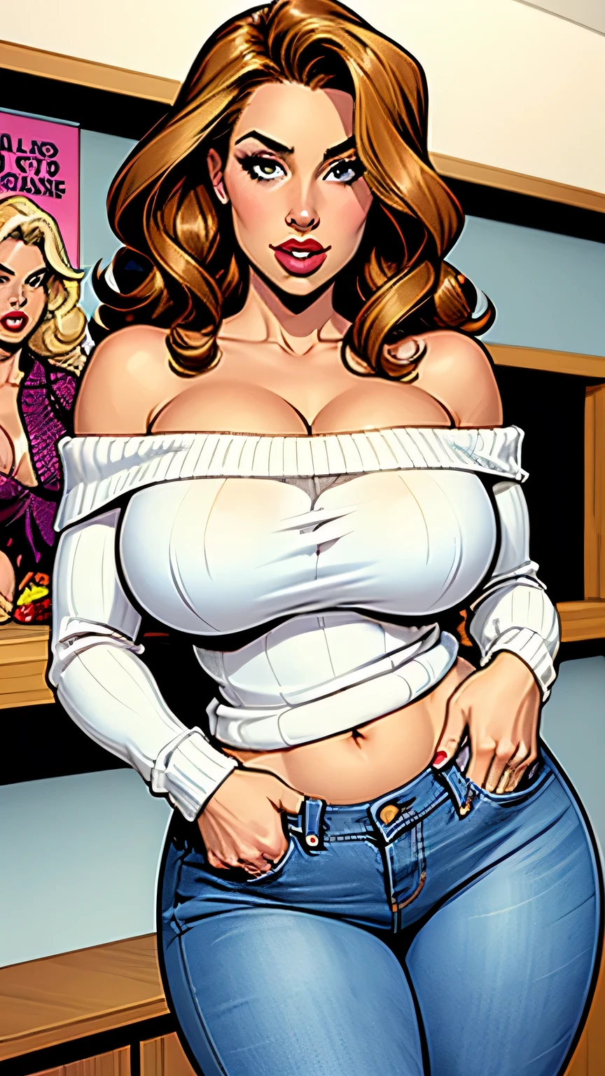 MILFs, 2Meninas, seios grandes, seios gigantescos, Seios enormes, Mature female, seios pesados, short hair, Cabelos prateados, light-skinned female, camisa roxa, camisa grossa, violet scarf, olhos alaranjados, bunda grande, Curvilinear waist, breasts resting on the arms, arms under breasts, bra edges on dress, decote , seios cheios, breasts larger than the head, Face Madura, curvy female, coxas grossas, voluptuous female, Full body high-waisted jeans, jeans grosso, ripped pants, luvas delicadas, bra strap appearing, seios macios, os seios pressionam contra o outro, Foco feminino, Mom's breasts, mommy, pink bra, Cabelos Coloridos, muitos penteados, olhando um para o outro, com a boca perto do peito, namoradas, casal de namoradas, lesbian, beijando a boca uma da outra, casal de namoradas, 2 MULHERES, na sala de estar, trocando beijos