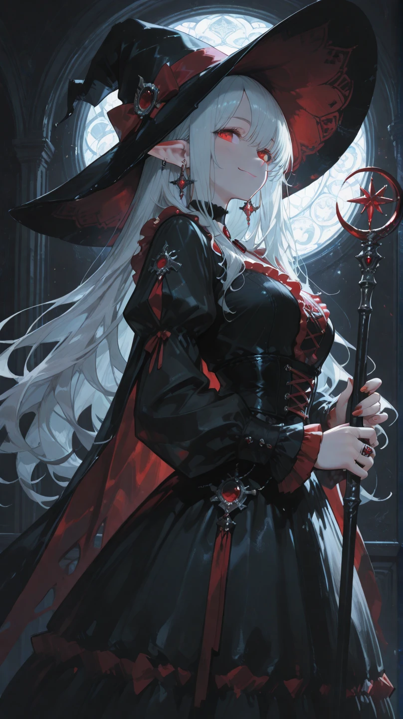 Arafudo Images，One was wearing a black robe、redいバラを持った女の子, Bloodしぶき，Bloodのプール，cross，Gothic elements，Beautiful Goddess of Death, scared, Death portrait, Omen of Death, punk ,,Swarms of Dark Monsterultiple skulls on the ground、周囲に複数のzombie、死んだ腐ったBloodに飢えた邪悪なzombie, Girl Venom, 黒い共to be bornto be born物が付着している, One Girl, masterpiece, View your audience, Professional, Lighting from behind, Particles of light, Gray Hair, Torn clothing, crazy, Yandere, Psychopathic, crazy expression, Licking lips, The pupils constrict, crazy smile, crazy eyes, Conceit, Gothic architecture, Big window behind the girl, Bloodまみれの, Evil look, Psychopathic, Torn clothes, Torn Costume, sexy, reveal, Combat Stance, Very detailed, Vibrant appearance, Creative Action, Very detailed, Imaginative, Sensual, Voluntary, All breasts, sexy, reveal, Highest quality, skinの質感, Intricate details, (Highest quality, masterpiece, 超High resolution), (8k w全てpaper, High resolution, High resolution, to be born), (credibility: 1.4), (whole bodyショット), One Girl, ((Anime Girls)),,(Bloodしぶき:1.6), ((Fantasy Witch Costume)), ((Flowing white hair)), ,(Bloodしぶき:1.6),Female curves, Large Breasts, Thick thighs, sexyな平らなお腹, 完璧なhand, 完璧なアニメのface, ((dark lolita dress)), Are standing, ((邪悪な笑face)), ,(Bloodしぶき:1.6),Victorian cities, gaslight, Steam circulates, Moonlight Illumination, night lighting, A sky filled with stars and galaxies,(Bloodしぶき:1.6),アニメzombie魔女デザイン, ねじれた笑face、Bloodまみれの、頭からの出Blood、Bloodしぶき、,(Bloodしぶき:1.6),crossボーン, skull, Streetwear Design, Professionalテクター, Horror Style, Full Design, Huge breasts, Very detailed, Realistic, Dark fantasy, Gloomy atmosphere, Intricate details, crazyスマイル, 狂ったeye, Cute and stylish hair band,(masterpiece:1.2, Highest quality), scared雰囲気、Distorted facial expressions、Horror Art、Bloodの雨、Bloodを流す、Bloodしぶき,(Bloodしぶき:1.6),悪魔のeye、greenいeye、scar、火scar、whole body、Torn hair of a woman dressed in slave clothing、（Long Hair）、（eyeにかかる長さの前髪）、Black Hair、（（（eyeの下のクマ）））、green白いskin、Feeling unwell、Pathological、邪悪な笑face、狂ったeye、（Grin）Dramatic makeup，Create mixed media art、,Horror 1 Girl, Open_mouth, , green_eye, Blood, Tilt_red_skin, Injury, Blood_In addition_face, Bandaged_arm, Blood_In addition_zombie, Blood_In addition_hand　, Open your eyelids wide, The trend is 全て, mouthを大きくOpen, mouthを開けて歯をむき出しにする,Sharp teeth like a beast, Wide lips, 非常に広いmouth, Vermilion cheeks, blonde, ,(Bloodしぶき:1.6),Princess Cut, Ribbon hair ornament, brooch, Otaku Room, Well-built body, Nice body, Ample breasts, Thick body,eyeを大きく開いて、scared雰囲気、Distorted facial expressions、ねじれた笑face、Bloodまみれの、頭からの出Blood、Bloodしぶき、whole body、,(Bloodしぶき:1.6),Long Hair、Long bangs、Well-built,Broad shoulders,I focus,(face),Messy Hair,いeye,(光るeye),green信号,笑face,big

