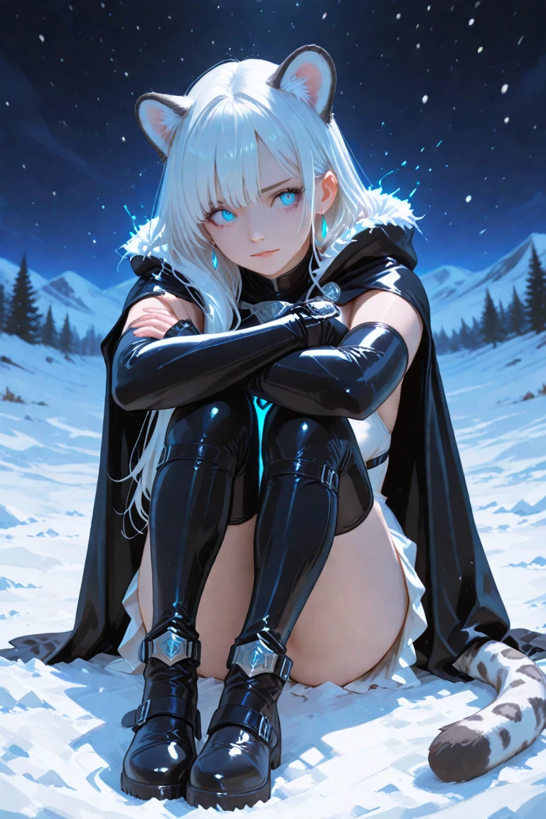 (((dark atmosphere))), masterpiece, ((best quality)), (((fullbody))) portrait, ((sexy poses)), ((show pussy)), ((shenhe (genshin), solo)), (white hair), blue eyes, (medium breasts), [[looking at viewer]], smile, closed mouth, ((snowflakes and ice on background:1.3)), (nude),  sex, cum, fucking, anal, vaginal, POV, ((water drops)), wet, Ultra detailed fantasy environment, [mountains:snow:0.9], hyper realism,  8k, clearly worked out detail, intricate, cinematic <lora:shenheLoraCollection_shenheHard:1>