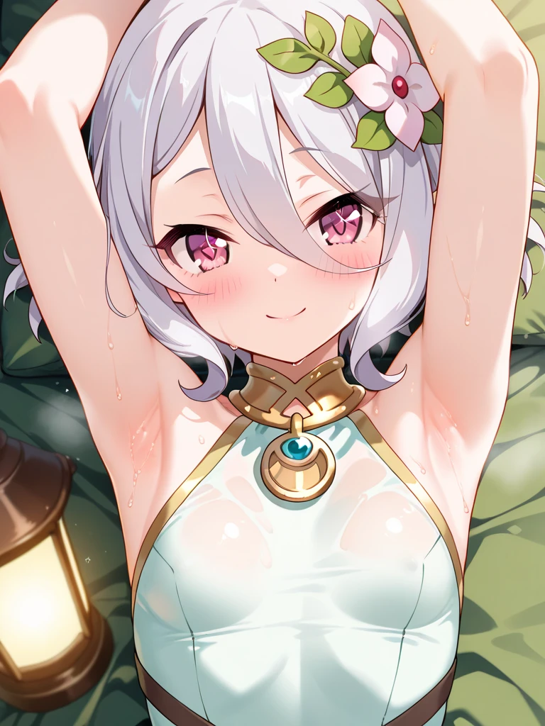 NSFW,One girl,nahida_genshin,Long Hair、Green Eyes、bangs、Pointed Ears、hair ornaments、White Hair、Symbol-shaped pupil、Multicolored Hair、Side Ponytail、Gradient Hair、Green Hair、Hair between the eyes、Cross-shaped pupil、smile、gem、葉っぱのhair ornaments、bracelet,(Micro Bikini:1.5),Love Hotel at Night,(Perfect hands),(Perfect Anatomy),(masterpiece),(highest quality),Embarrassed,blush,Lift your butt,Leg spread,(Ecstasy face:1.8),1 middle-aged male,(Having sex:1.5),Roll your eyes、squint,Open your mouth、Stick your tongue out,(Sweat:1.5)