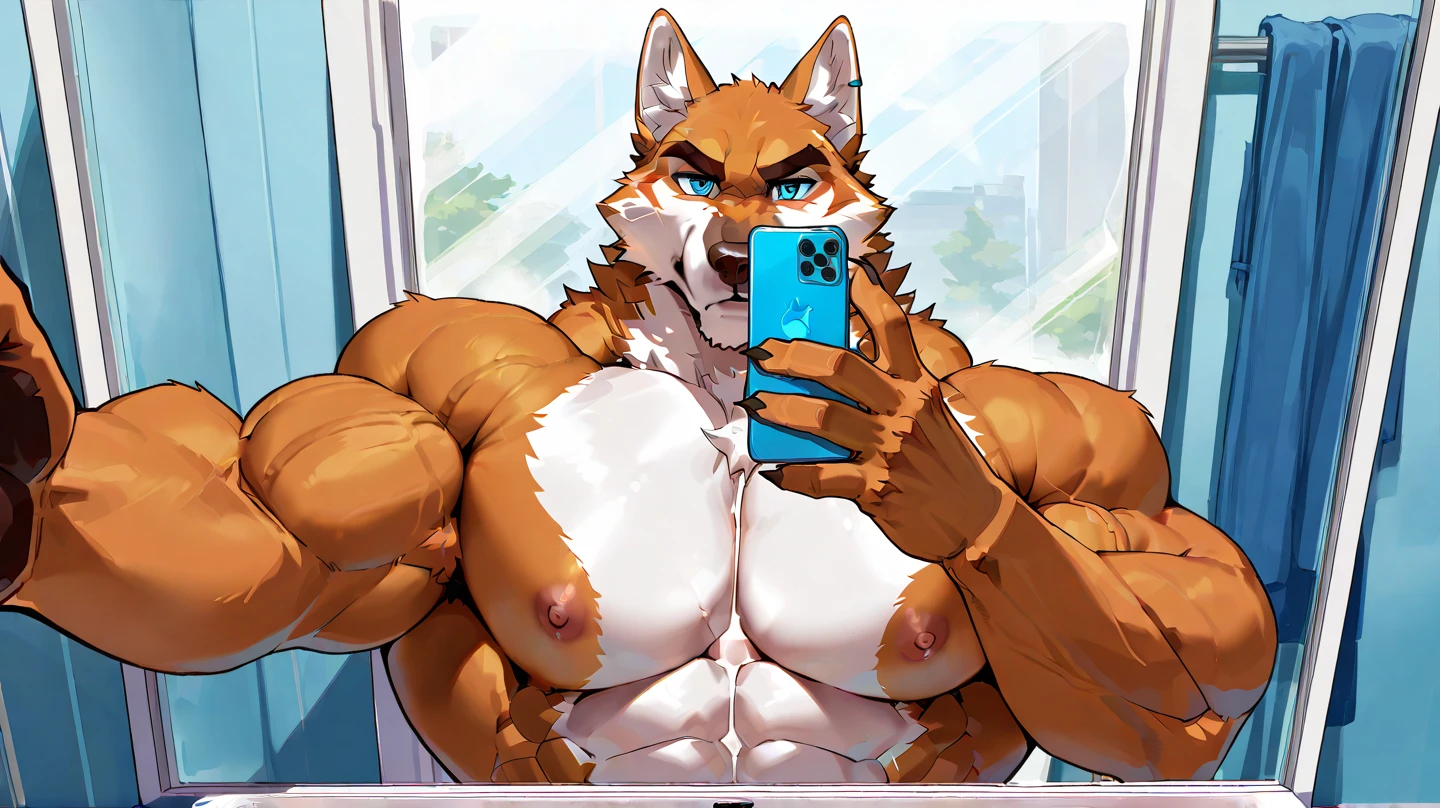 Art by deaddragonp,art by raptoral,art by kendryzack,art by darkgem,art by dangpa,art by patto,art by majmajor, posted on e621,solo,male golden retriever,sheath,balls,anthro feral,thick legs,good body,arched back,sitting,selfi,low angle view,big balls,big sheath,big dog,