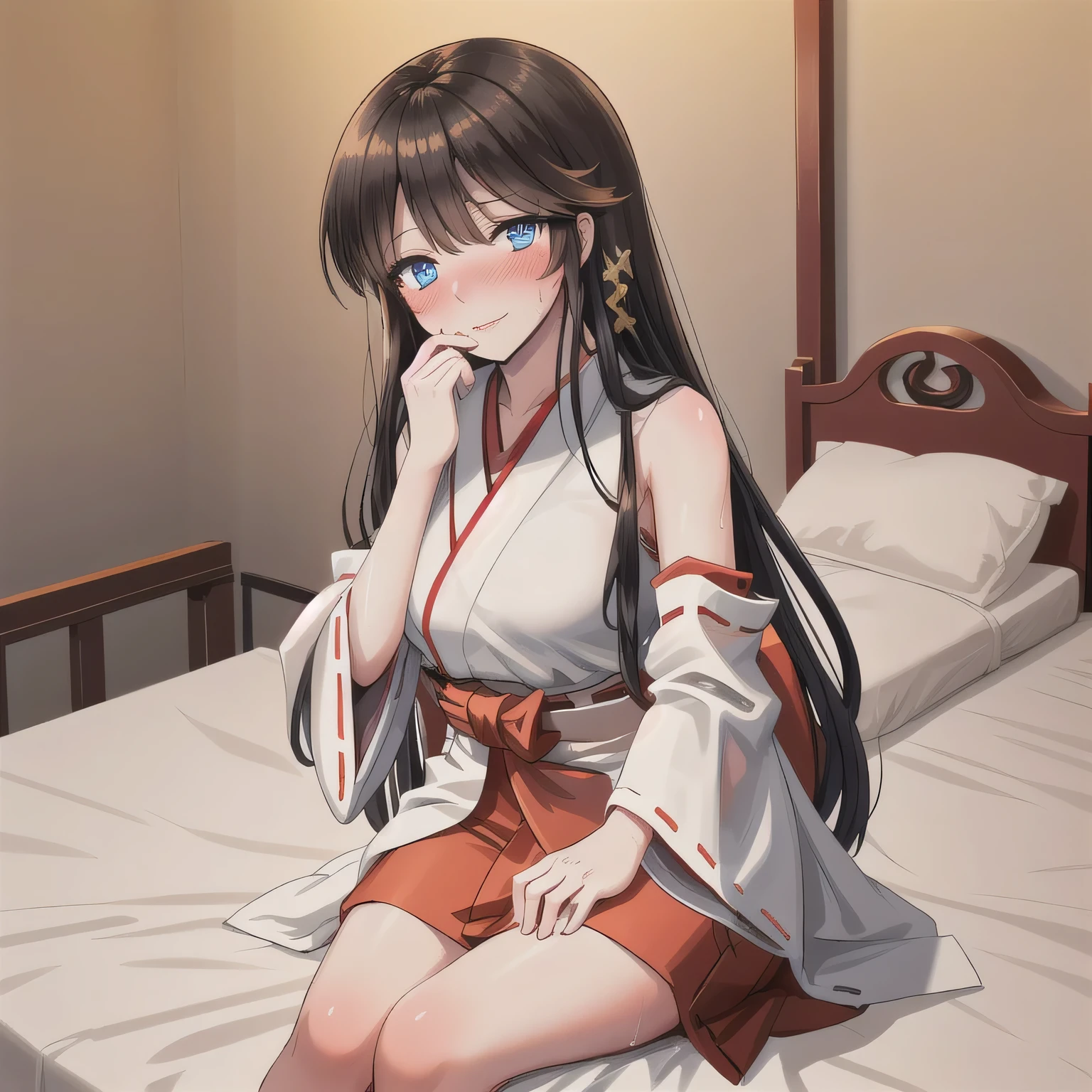 (masterpiece), (best quality), 1girl, perfect body, in box, full body, lying on side, sexy hanfu, bound
