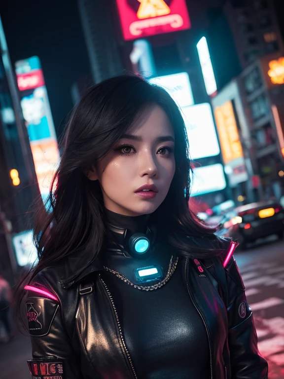 (best quality, masterpiece:1.2), cyberpunk, vulgar, nasty cyborg woman under repair, flaming eye, robots, lovedoll, face, sex shop, neon lights, dystopian cityscape, dark alley, smoke, graffiti, body modifications