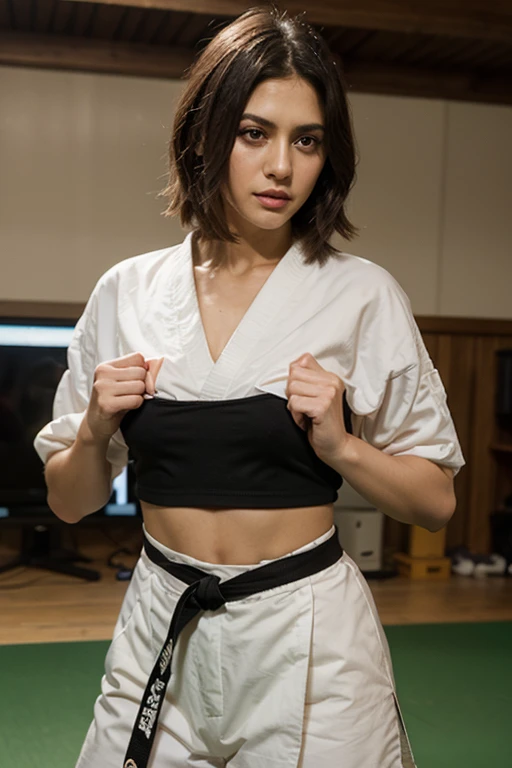 a japenese model in stage performance