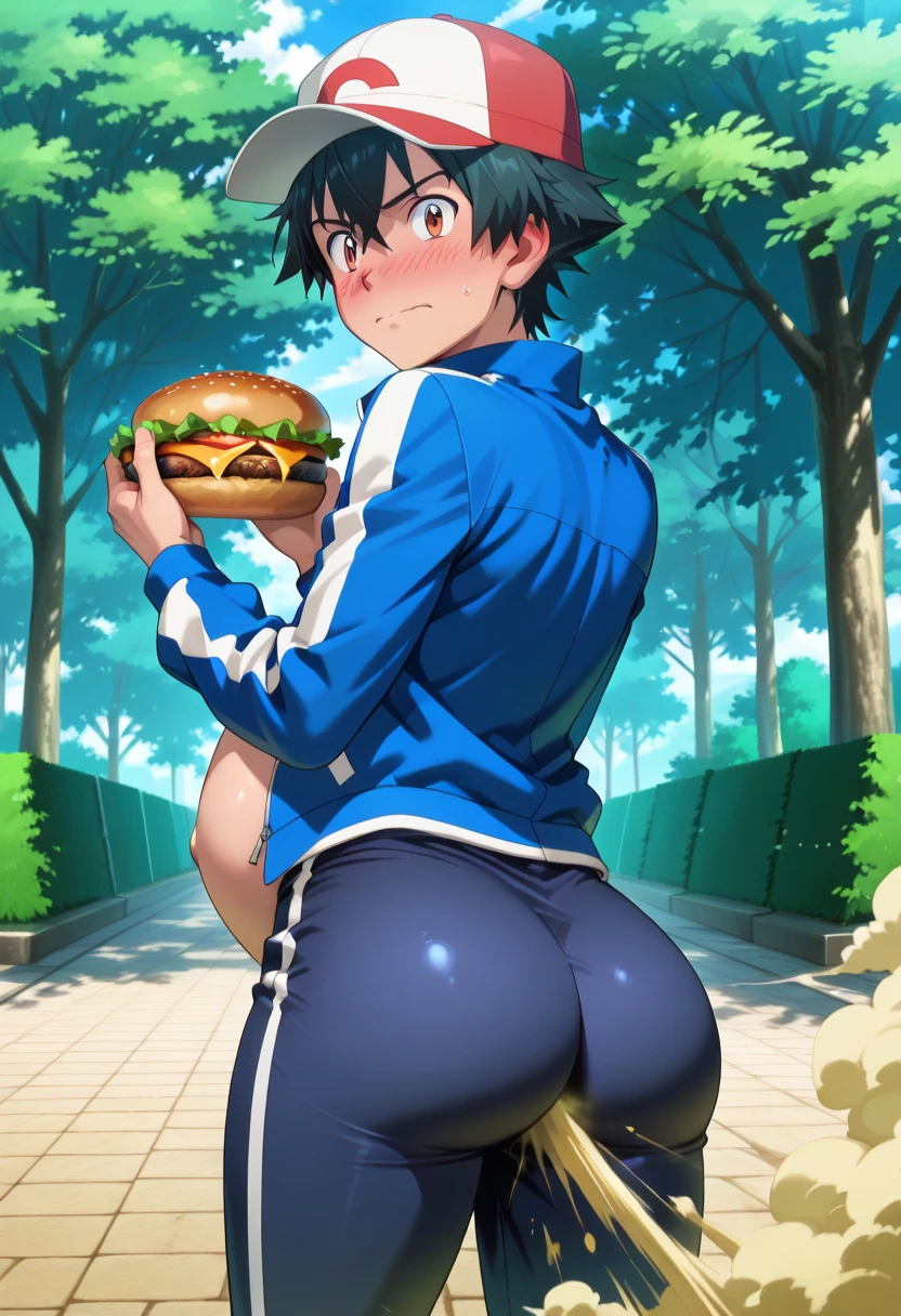 1boy, feminine and girly, trap, twink, leaning forward, outdoors, background, blush, black hair, fundoshi, big butt, ninja, slutty and lewd boy, the boy is about 11 years old, butt, small bulge, nighttime, (night), shinobi outfit, multiple people, large crowd, (festival), ass shake, seductive, sweaty butt, anal juice, (anal masturbation),