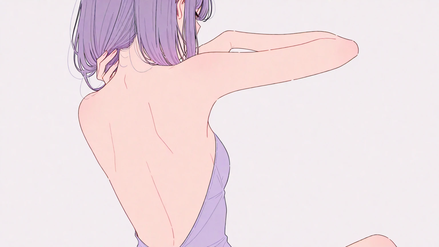 ((best quality)), ((masterpiece)), (detailed), perfect face, ((16yo teen girl)), ((skimpy white pyjama shorts)), ((view from back)), ((cute little ass)), skinny waist, skinny thighs, loungeroom, ((embarrassed:1.5)), ((blushing:1.2))